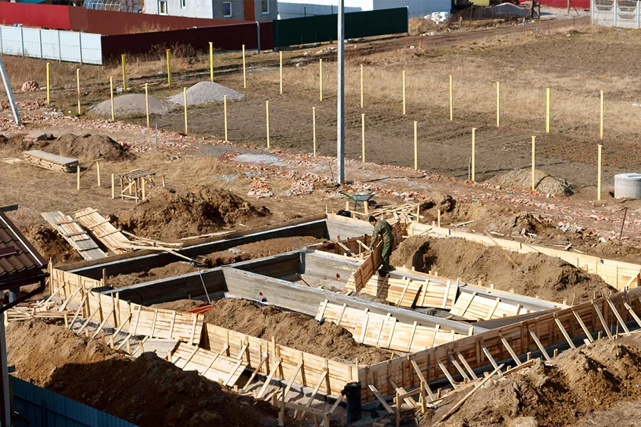 Pre Construction Pier Installation